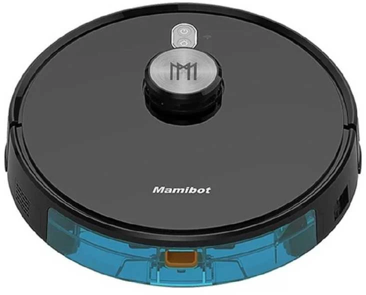 Plaunantis robotas siurblys su dulkių išpylimo stotele Mamibot EXVAC890SET Glory, baterija 5200 mAh, juodas