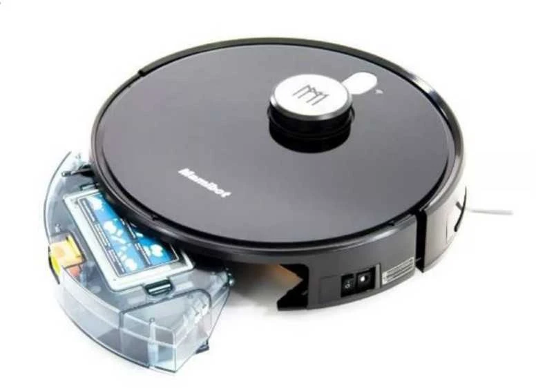 Plaunantis robotas siurblys su dulkių išpylimo stotele Mamibot EXVAC890SET Glory, baterija 5200 mAh, juodas