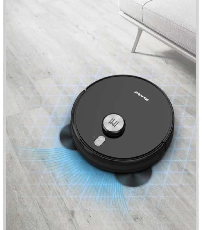 Plaunantis robotas siurblys su dulkių išpylimo stotele Mamibot EXVAC890SET Glory, baterija 5200 mAh, juodas