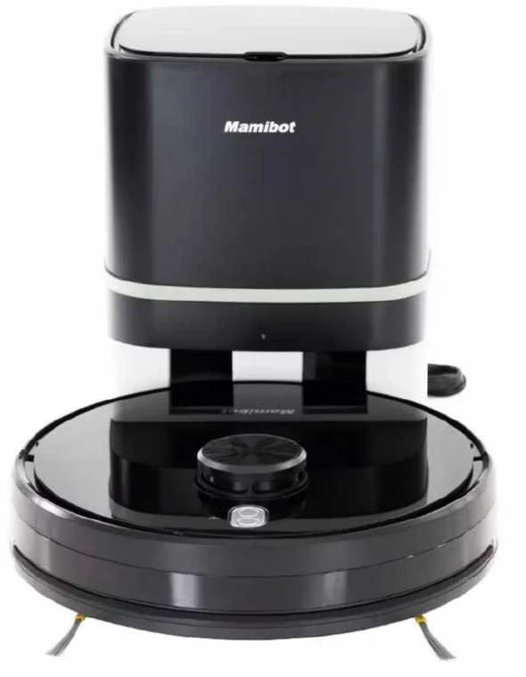 Plaunantis robotas siurblys su dulkių išpylimo stotele Mamibot EXVAC890SET Glory, baterija 5200 mAh, juodas