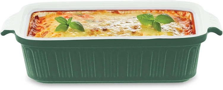 Porcelianinis kepimo indas Zyle ZY1810CDG žalias, 1 L