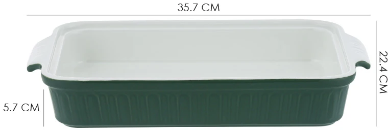 Porcelianinis kepimo indas Zyle ZY1820CDG žalias, 2 L