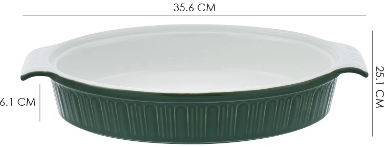 Porcelianinis kepimo indas Zyle ZY1830CDG žalias, 2 L