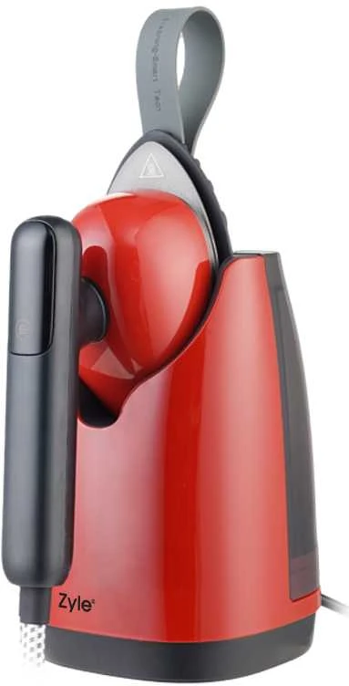 Garų lygintuvas Zyle Garment Steamer plus Iron 2 in 1, ZY904GSR, raudonas
