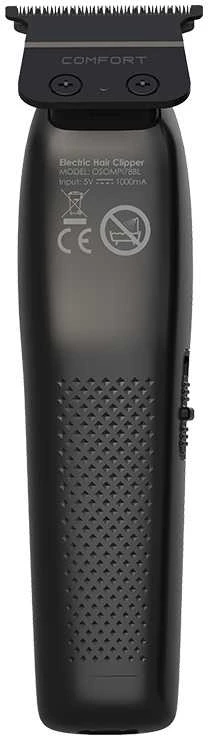 Profesionali plaukų kirpimo-kantavimo mašinėlė-trimeris OSOM Professional COMFORT Cordless Hair Trimmer OSOMPI78BL, juodos spalvos