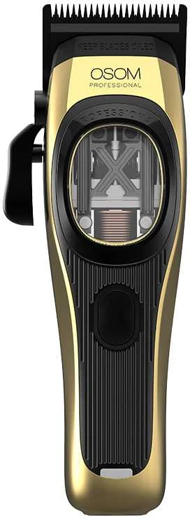 Profesionali plaukų kirpimo mašinėlė OSOM Professional PRIME Cordless Hair Clipper OSOMP01GOLD, aukso spalvos