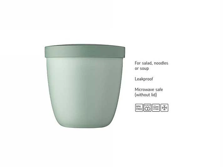 Rosti Mepal Pietų dėžutė - indelis Mepal Snack Pot Ellipse Vivid Mauve MP107653078700, 500 ml