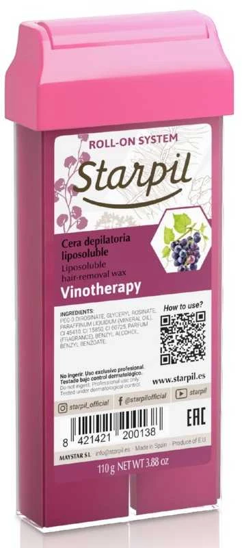Vaškas kasetėje Starpil, vyno terapija, 110 g