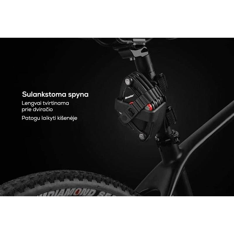 Beaster Scooter Sulankstoma spyna Beaster BS310LC, skirta dviračiams ir paspirtukams