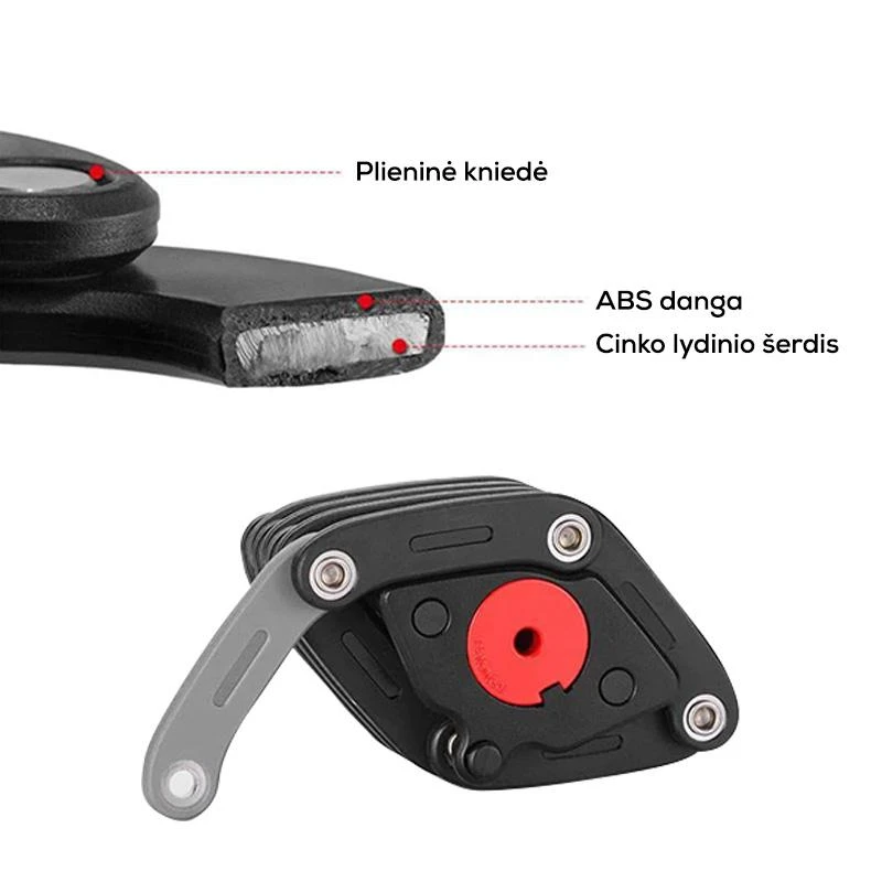Beaster Scooter Sulankstoma spyna Beaster BS310LC, skirta dviračiams ir paspirtukams