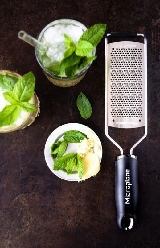 Tarka Microplane Gourmet Fin, juoda, MIC45004E