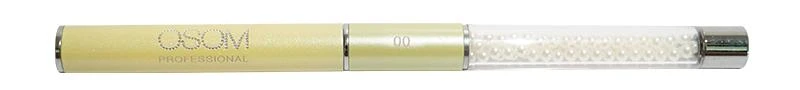 Teptukas nagų dailei Osom Professional Pure Kolinsky Nail Art Round Baltas Pearl Series N0760PG00, 00