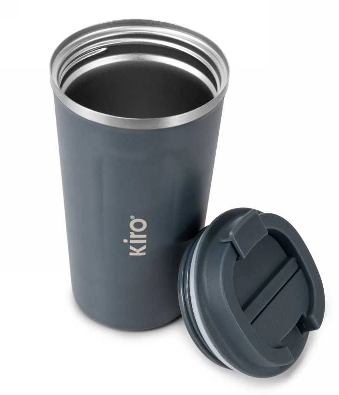 Termopuodelis su vakuumine izoliacija KIRO KI513N, mėlynos spalvos, 510 ml