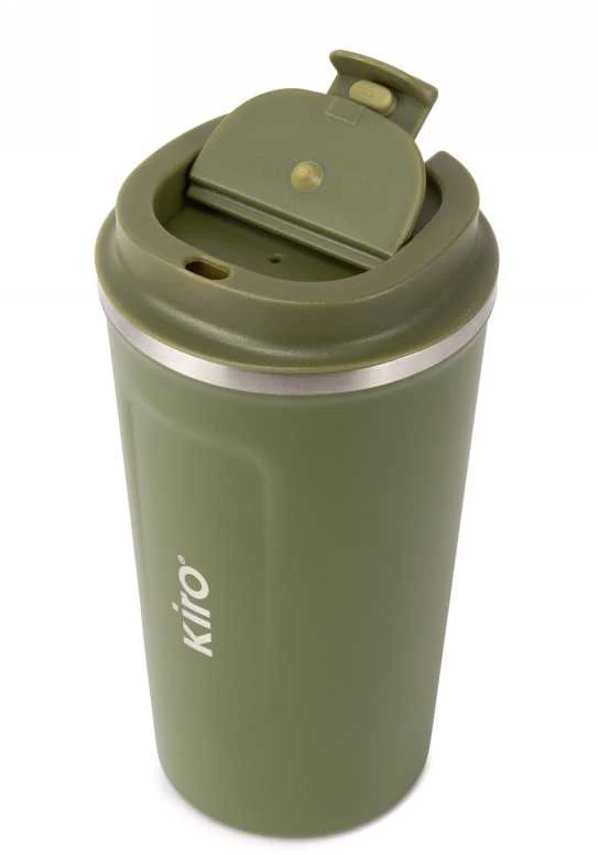 Termopuodelis su vakuumine izoliacija KIRO KI514G, žalios spalvos, 510 ml