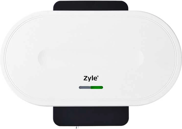 Vaflinė Dviguba čirvinių blynų keptuvė Zyle ZY313W, balta, 1300 W