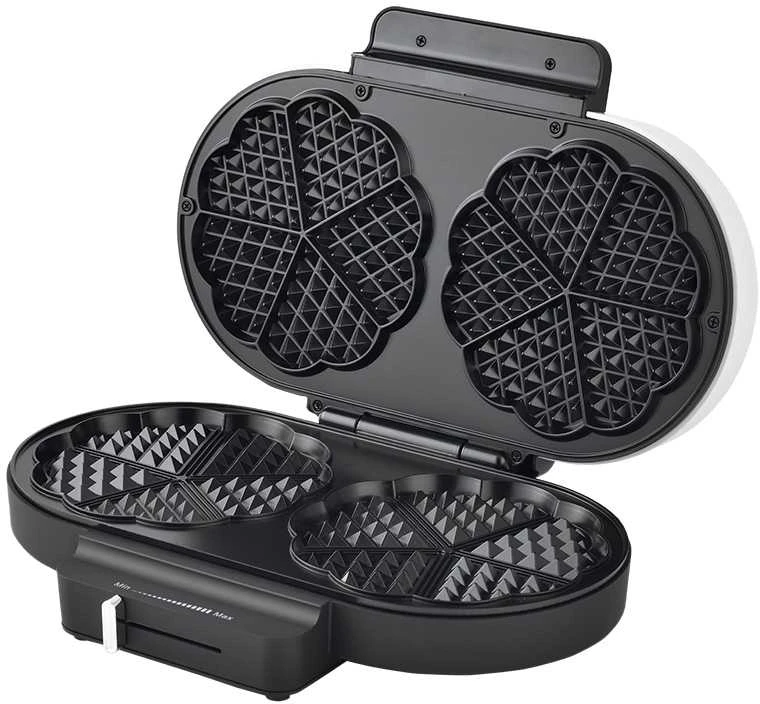 Vaflinė Dviguba čirvinių blynų keptuvė Zyle ZY313W, balta, 1300 W