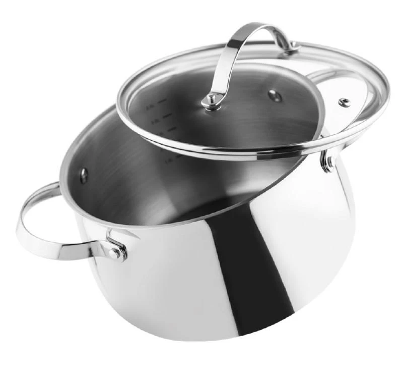 Indukcinis puodas Vinzer Culinaire 50168, Ø24 cm, 7 l talpa