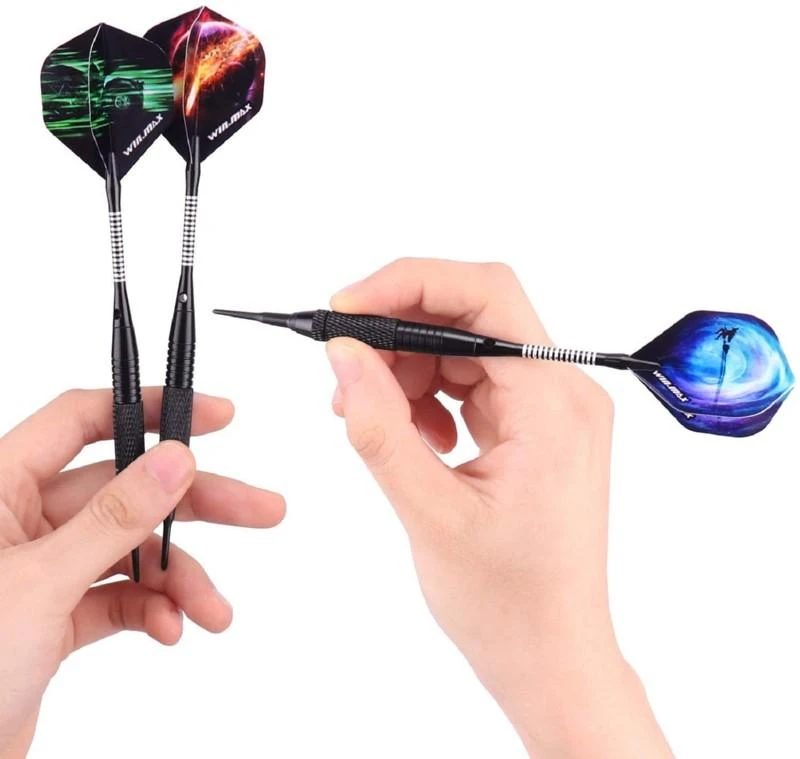 Smiginio strėlyčių rinkinys WIN.MAX Dart Set Combo, WMG70020, 12 vnt. strėlyčių