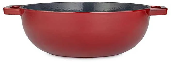 Apvalus emaliuotas ketaus puodas Zyle ZY20BLKI, Ø26 cm, 3.2 l, mėlynas