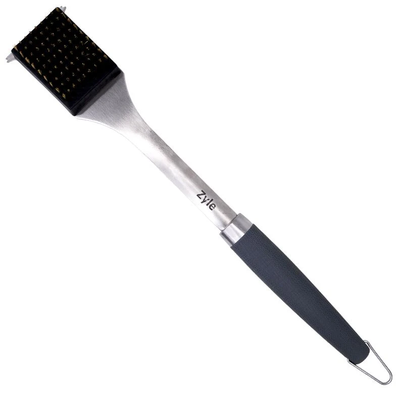 Grilio įrankių rinkinys Zyle BBQ Tool Set, ZY100SET, rinkinyje 3 vnt. įrankių: šepetėlis, mentelė, žnyplės