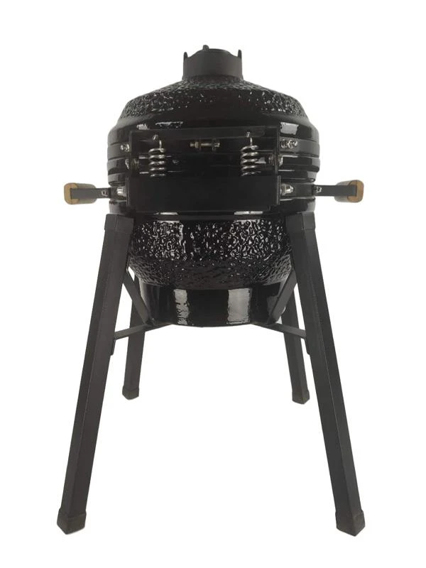Kamado grilis su priedais Zyle 39,8 cm, Starter, ZY16KSBLSET, juodas