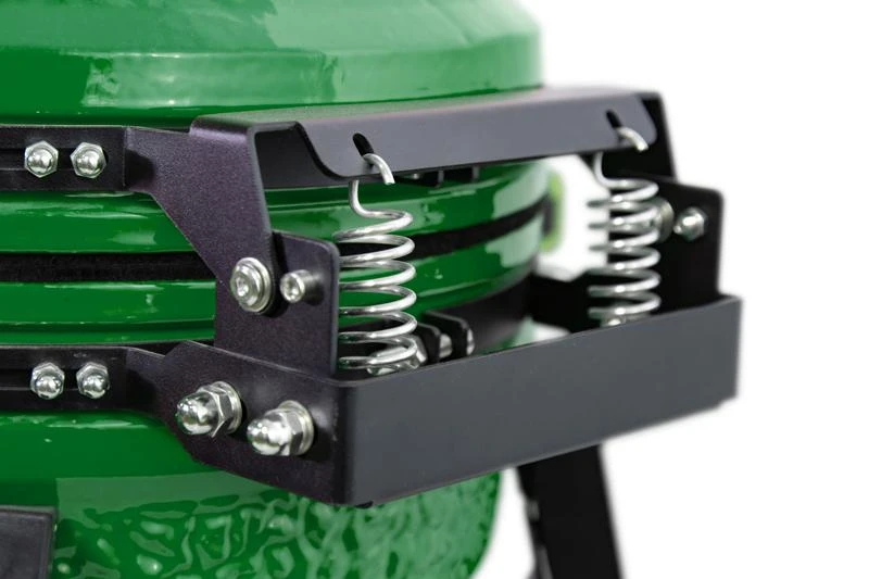 Kamado grilis su priedais Zyle 39,8 cm, Starter, ZY16KSGRSET, žalias