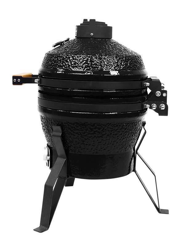 Kamado grilis Zyle 33 cm, Mini ZY13KSBLBBQ2, juodas