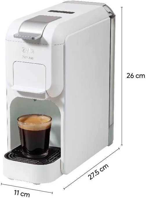 Kapsulinis kavos aparatas Zyle Notte 3 in 1, ZY671W, baltas, 1350W