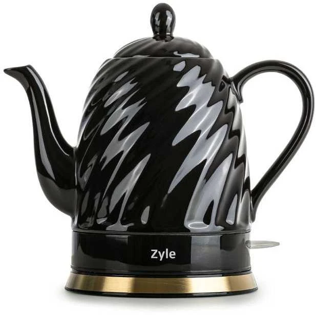 Keramikinis virdulys Zyle ZY20KWG, 1,5 l, juodas