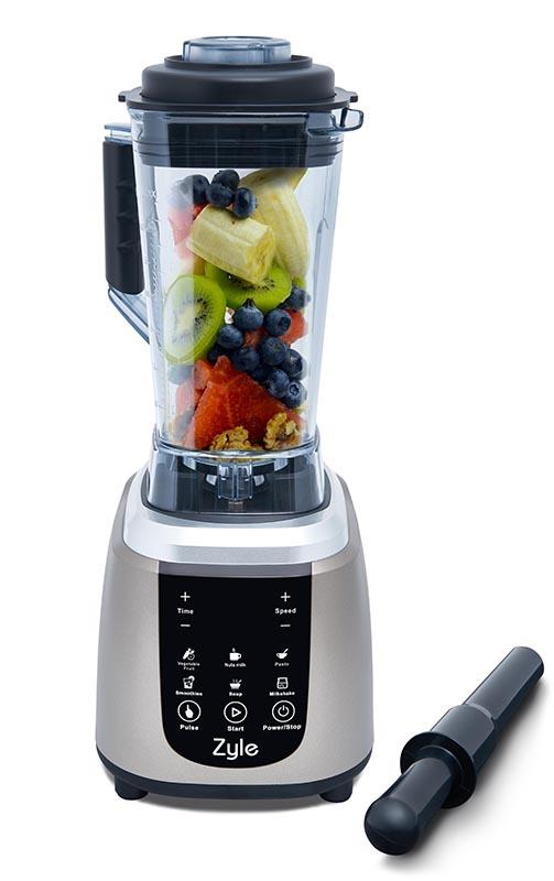 Zyle kokteilinė su vokiško plieno peiliais ZY703BL, 2 l, 1800 W