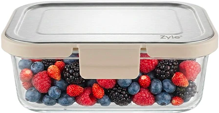 Zyle Stiklinė dėžutė maistui, ZY37GB, 370 ml