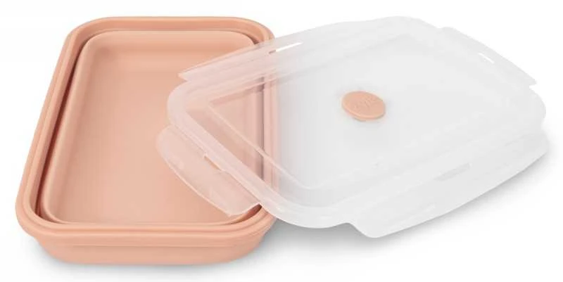 Zyle Sulankstoma silikoninė maisto dėžutė, ZY292SB, 1200 ml
