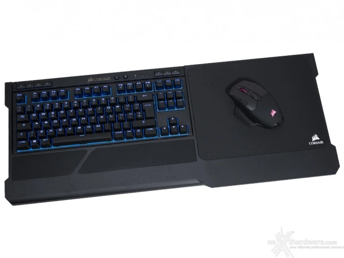 Kilimėlis „Corsair K63“ belaidis žaidimų nešiojamasis kompiuteris, skirtas K63 belaidei klaviatūrai
