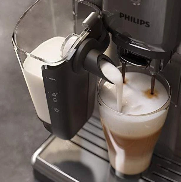 Kavos aparatas Philips Espresso EP5335/10 Su pieno plakikliu, Automatinis, Nerūdijantis plienas / juodas