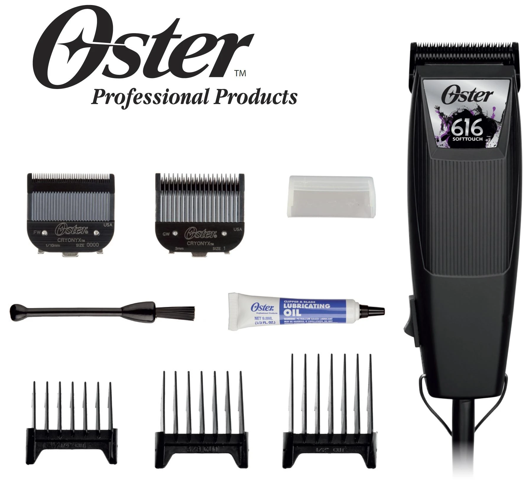 Oster Professional Products OSTER 616-50 SOFT TOUCH Kerpamoji mašinė