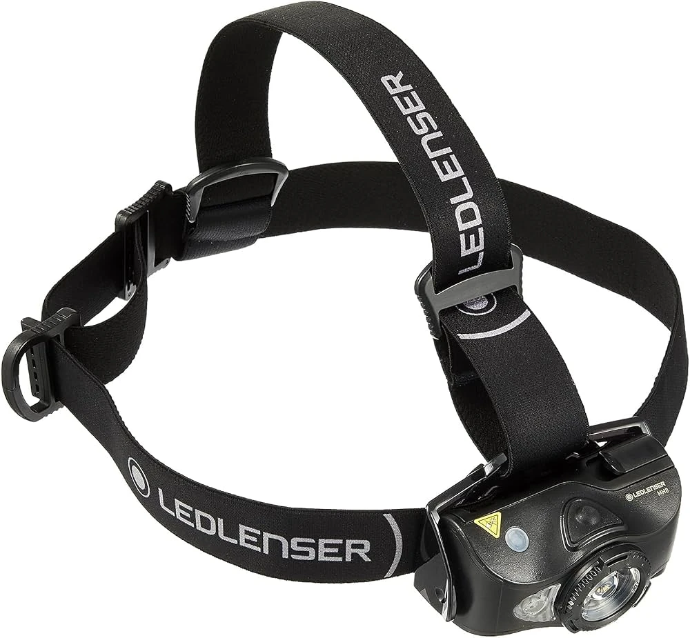 Žibintuvėlis LED LENSER MH8 (juodas) Multicolor LED