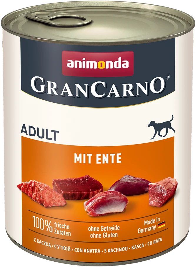 Animonda Grancarno adult šunų konservai su antiena 800g MR