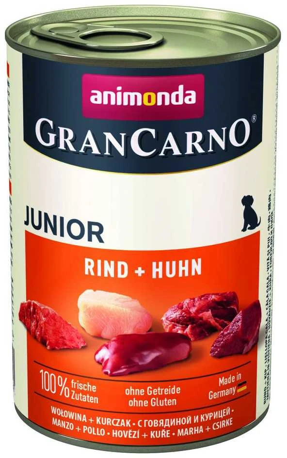 Animoda Animonda Grancarno junior 400g jaunų šunų konservai su jautiena ir vištiena MR