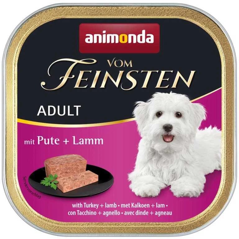 Animoda Animonda Vom feinsten classic 150g konservai šunims su kalakutiena ir ėriena 82965 MR
