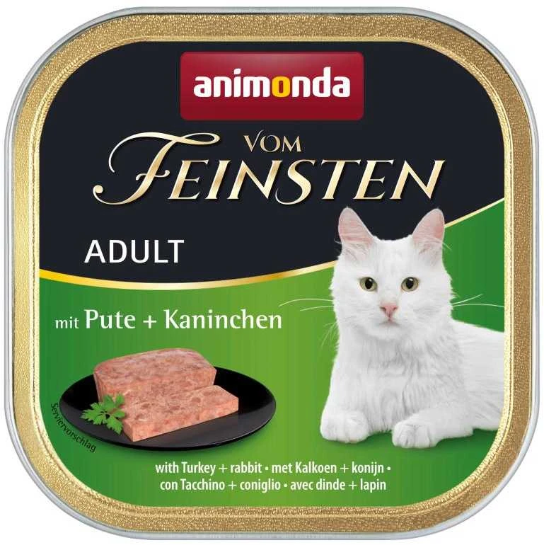Animoda Animonda Vom feinsten classic kalakutiena+triušiena 100g kons.katėms