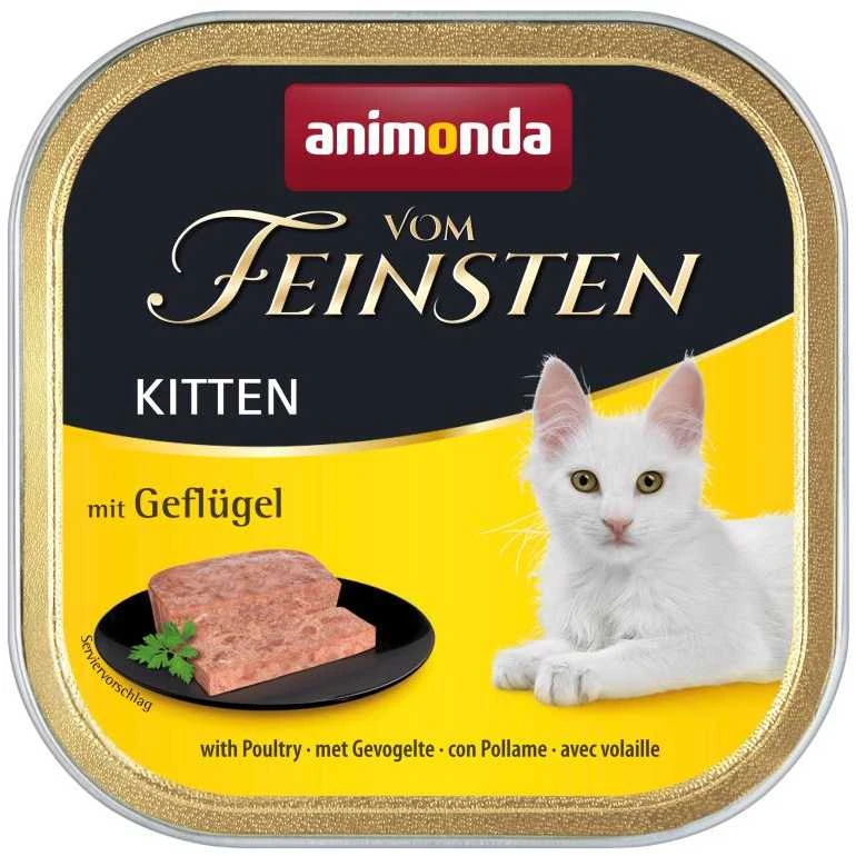 Animoda Animonda Vom feinsten konservuotas pašaras jaunoms katėms su paukštiena 100g