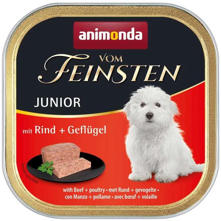 Animoda Animonda Vom feinsten puppy 150g konservai jauniems šunims su jautiena ir paukštiena MR