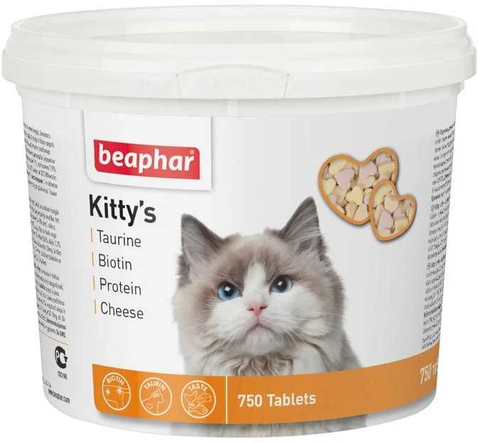 Beaphar Kitty s mix 750tbl. vitaminai katėms