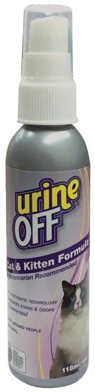 Urine OFF Cat 118ml purškiama priemonė kačių šlapimo kvapui ir dėmėms naikinti