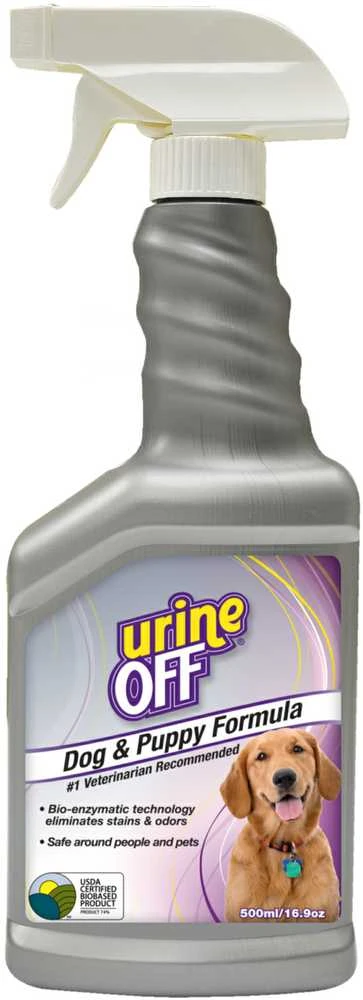 COSMOS BUSINESS GROUP B.V. Urine OFF purškalas šunų šlapimo kvapui ir dėmėms naikinti, 500ml