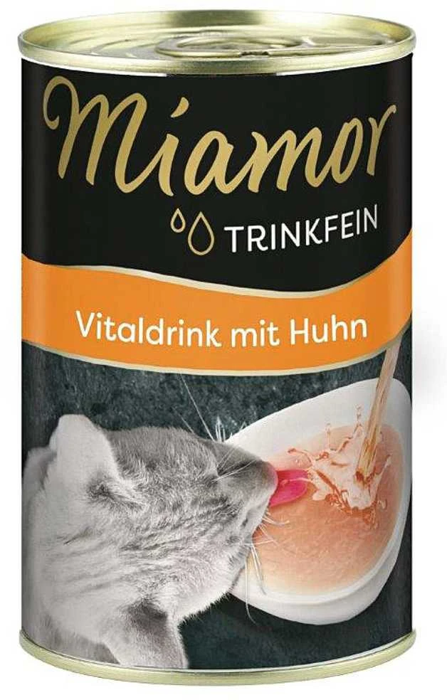 Gėrimas katėms su vištiena Miamor Trinkfein Vitaldrink, 135 ml