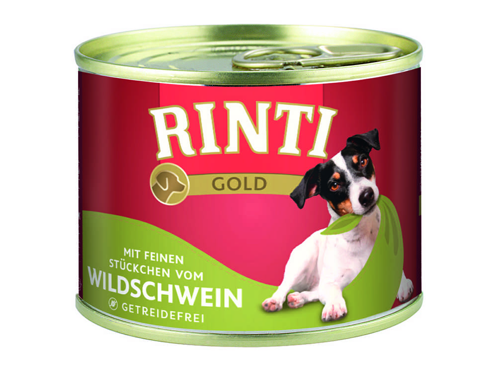 FINNERN GmbH end Co. KG Rinti auksinis suaugusių šunų konservuotas pašaras su šerniena, 185 g