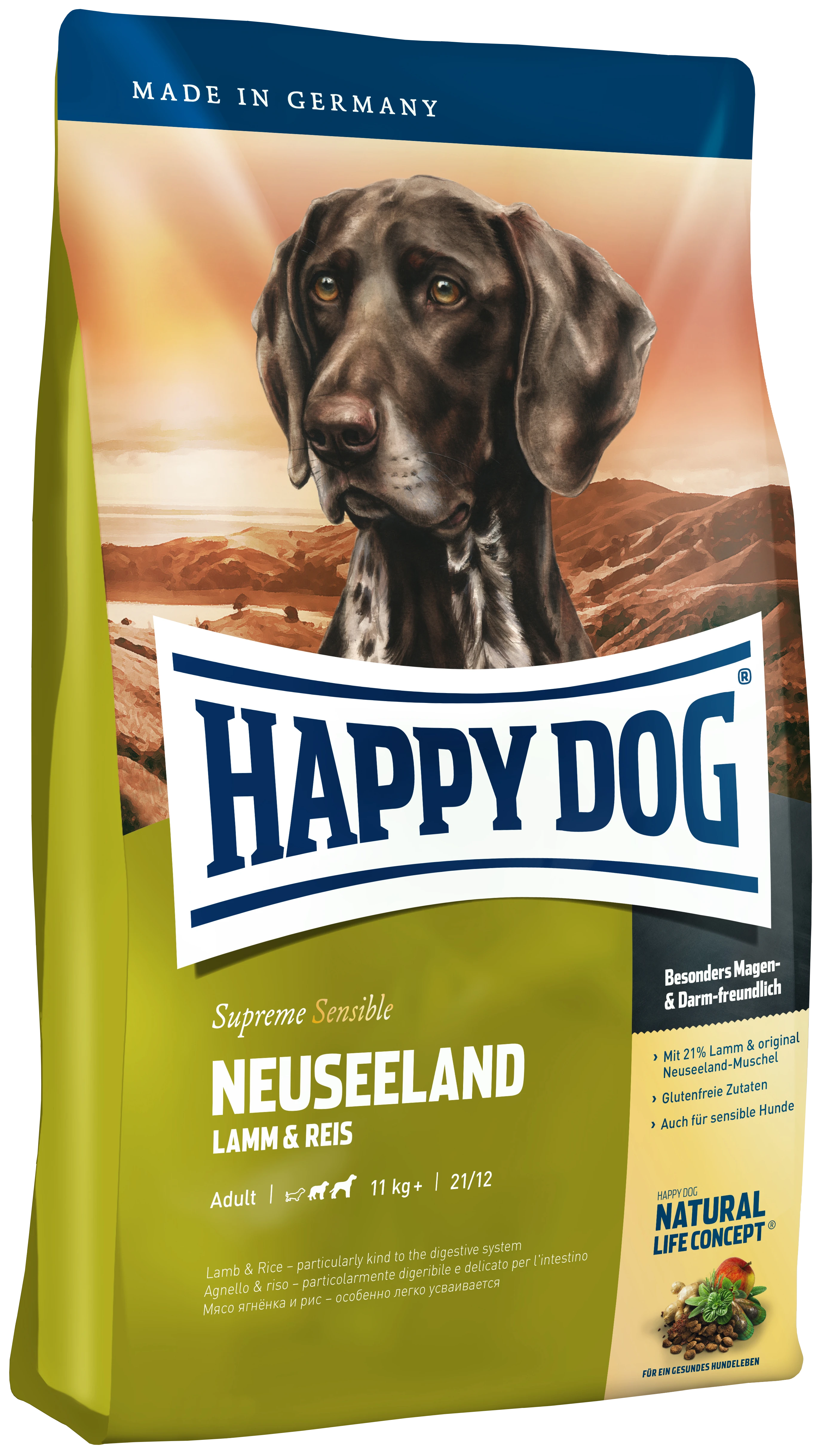 Happy Dog Sensible Neuseeland 1kg