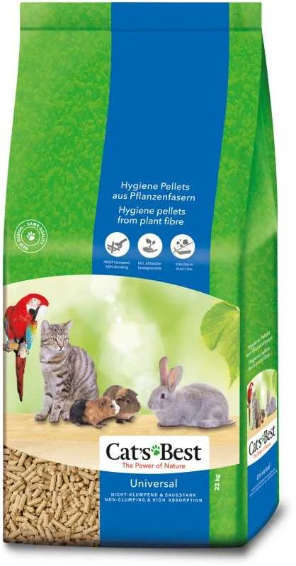 Cat's Best Universal granuliuotas natūralus universalus pjuveninis kraikas 40L