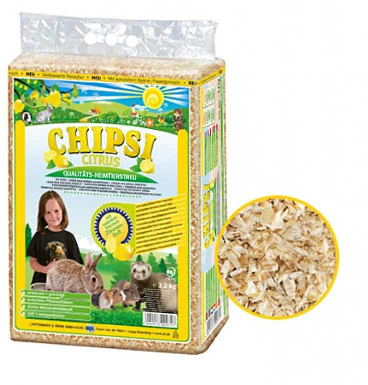 Cats Best JRS Petcare GmbH and Co. KG Chipsi citrus 60l citrinos kvapo medžio drožlės